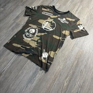 Camouflage Golden State Warriors T-Shirt